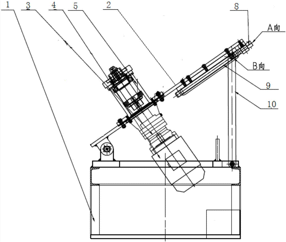 A new wheel hub manual surface drawing machine