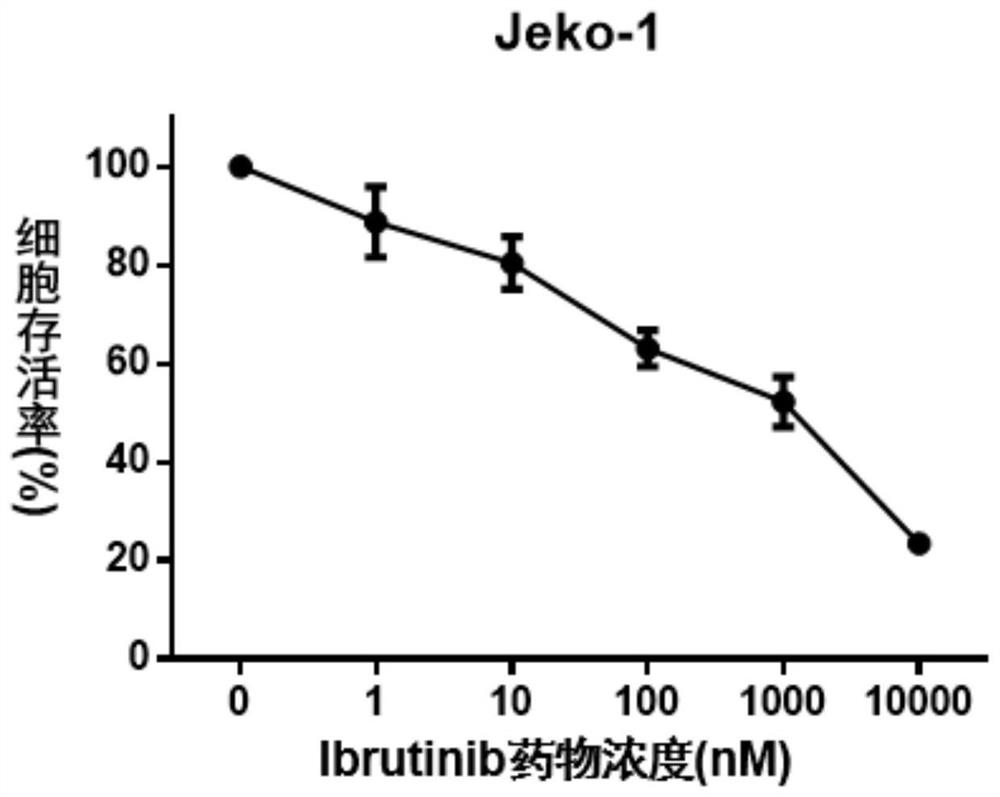 Pharmaceutical composition for treating mantle cell lymphoma