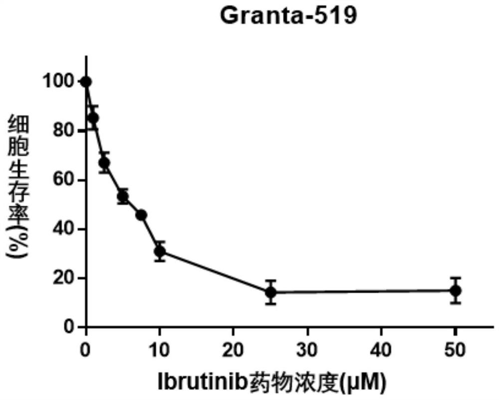 Pharmaceutical composition for treating mantle cell lymphoma