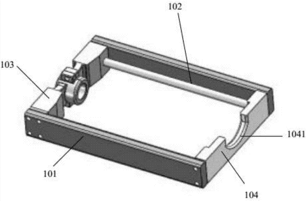 Plastic part grabbing manipulator with five degrees of freedom