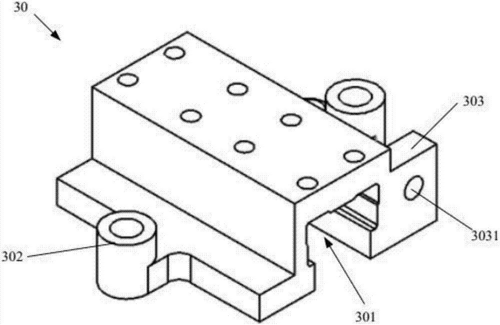 Plastic part grabbing manipulator with five degrees of freedom