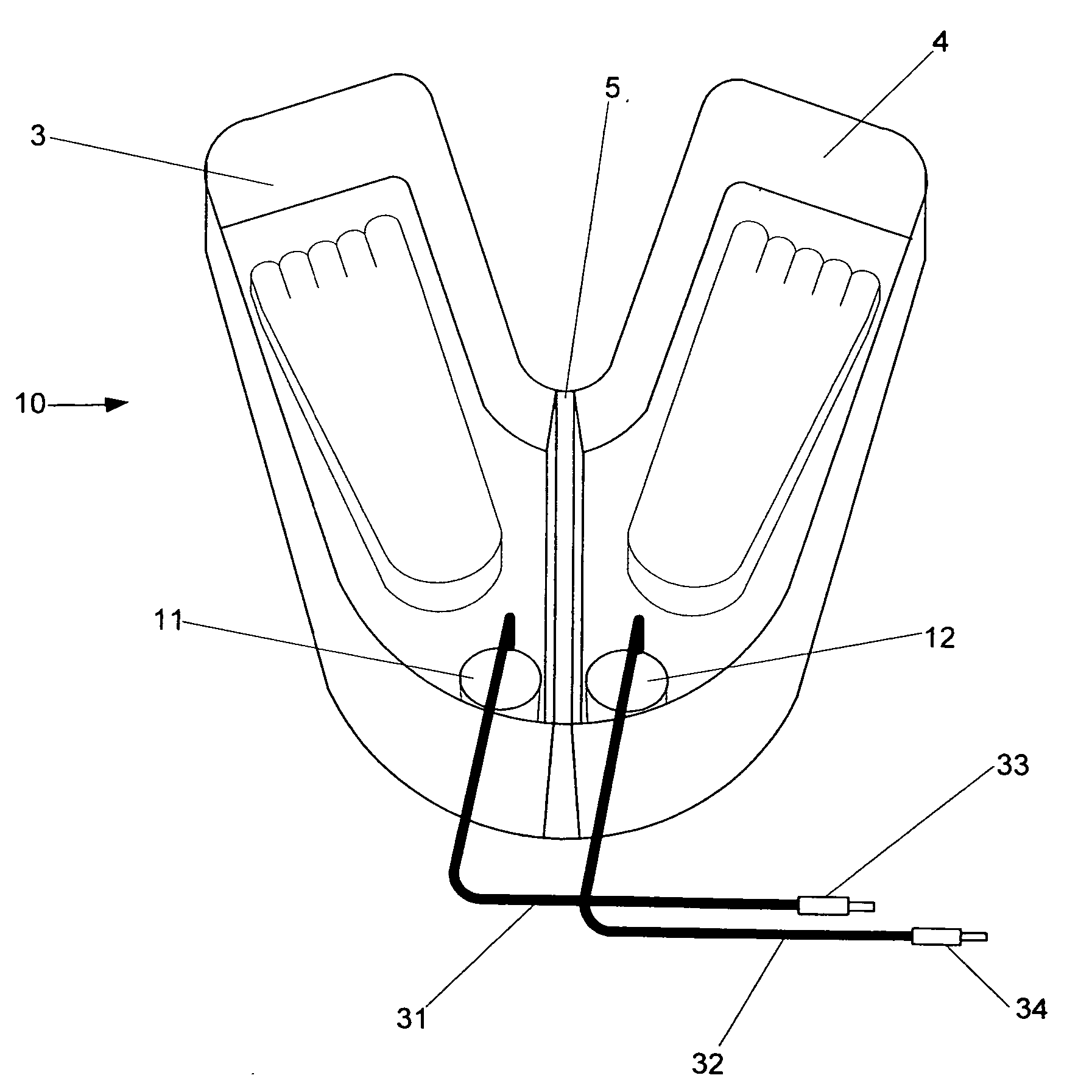 Iontophoresis device