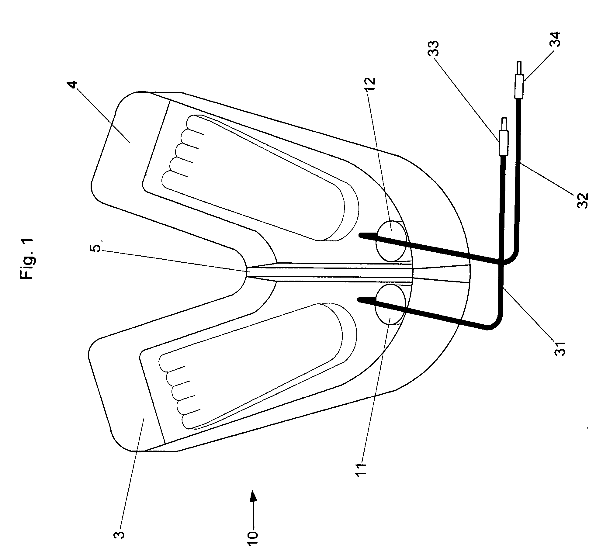 Iontophoresis device