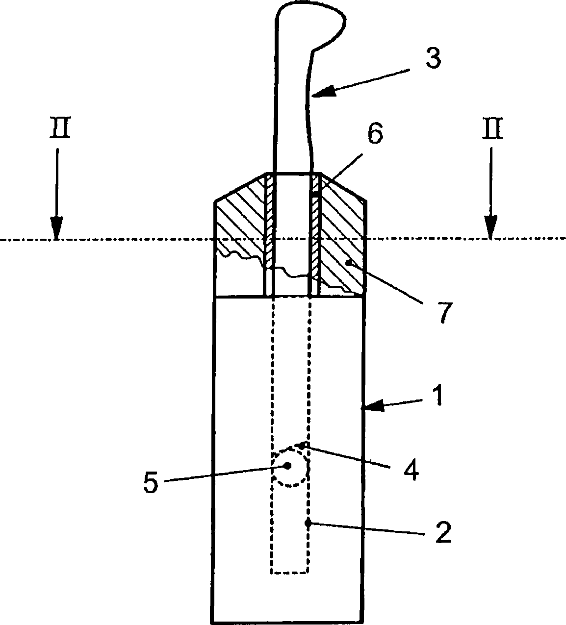 Clamping device for a device for machining workpiece