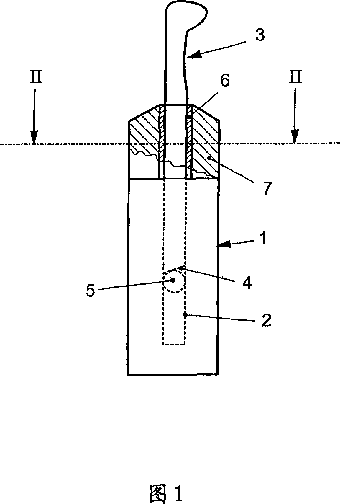 Clamping device for a device for machining workpiece