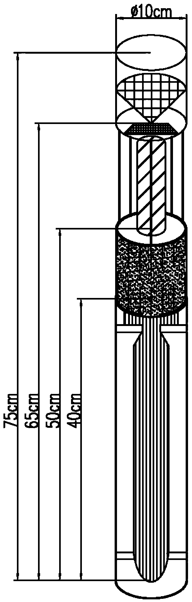 Air-drop type sea air interface integrated detection device and method