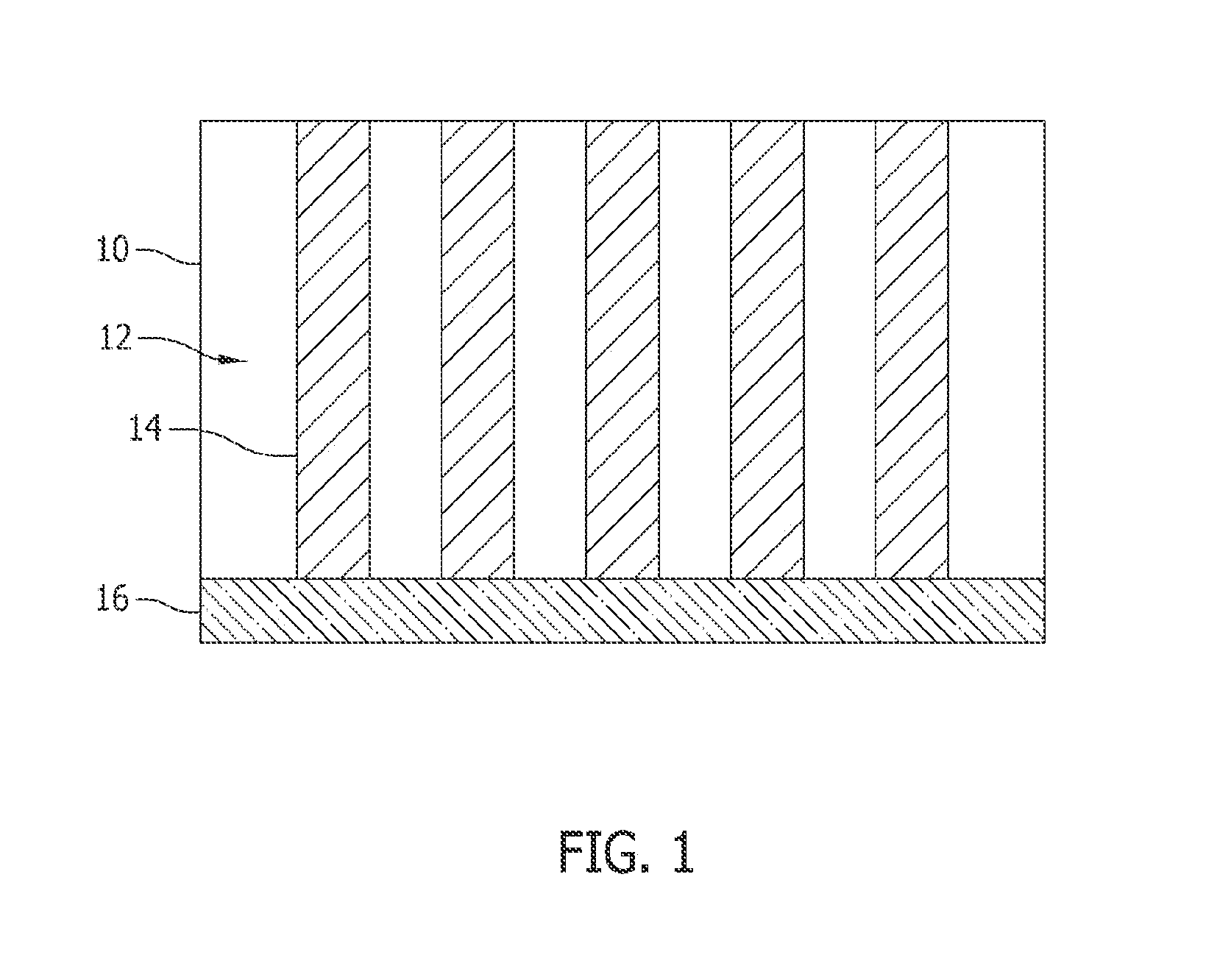 Transducer structure for a transducer probe and methods of fabricating same