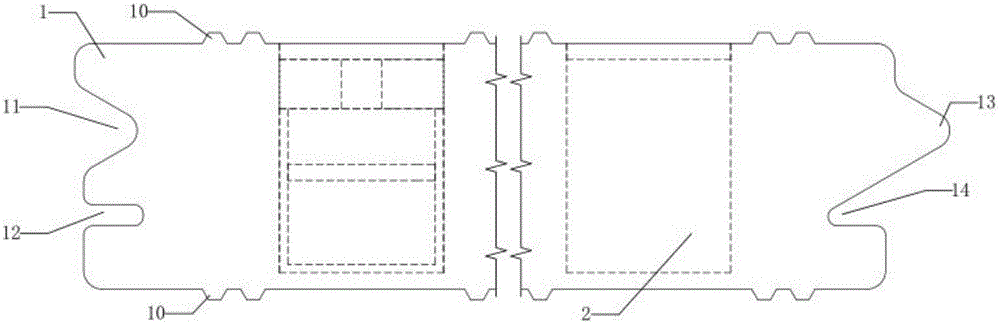 Wood-plastic floor capable of preventing and extinguishing fire