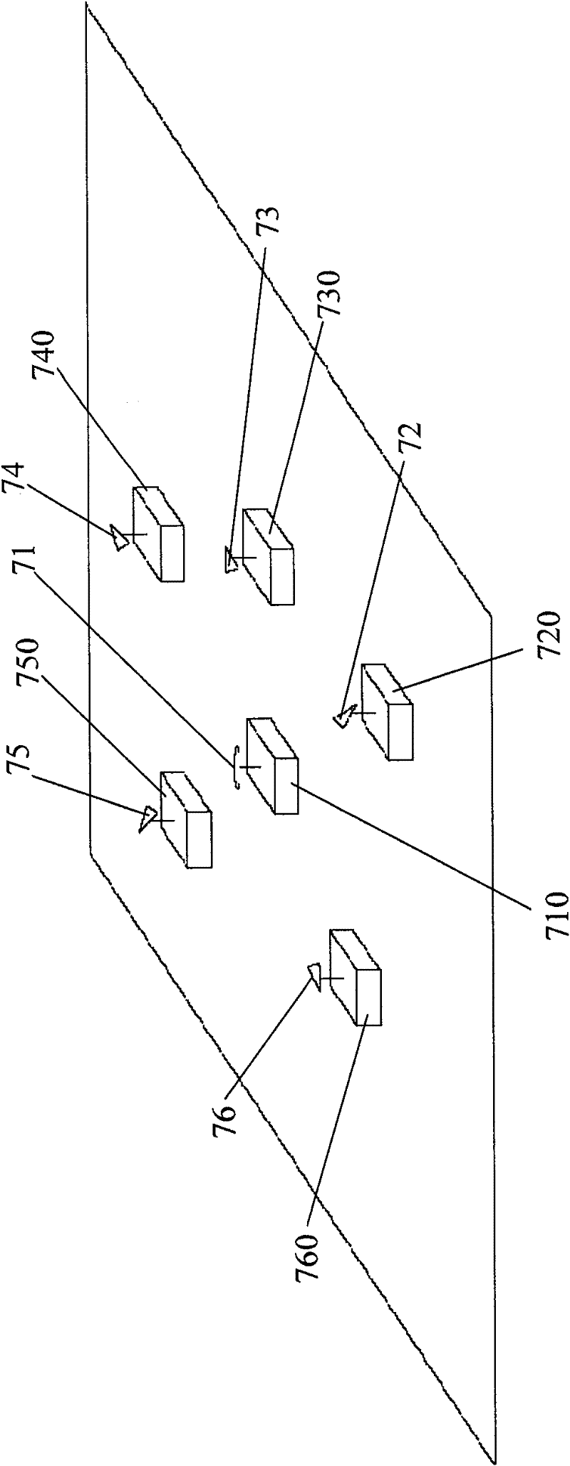 Free space optical communication system between multiple mobile platforms