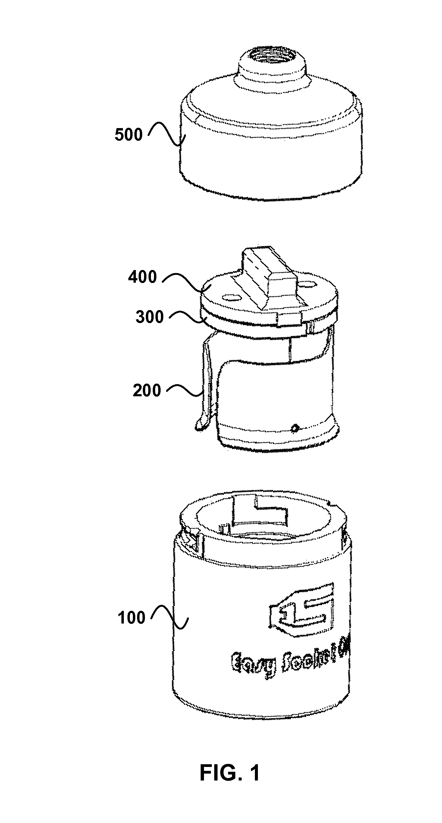 Easy assembling one click bulb socket