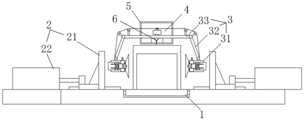 Film tearing machine for recycling aluminum alloy profiles