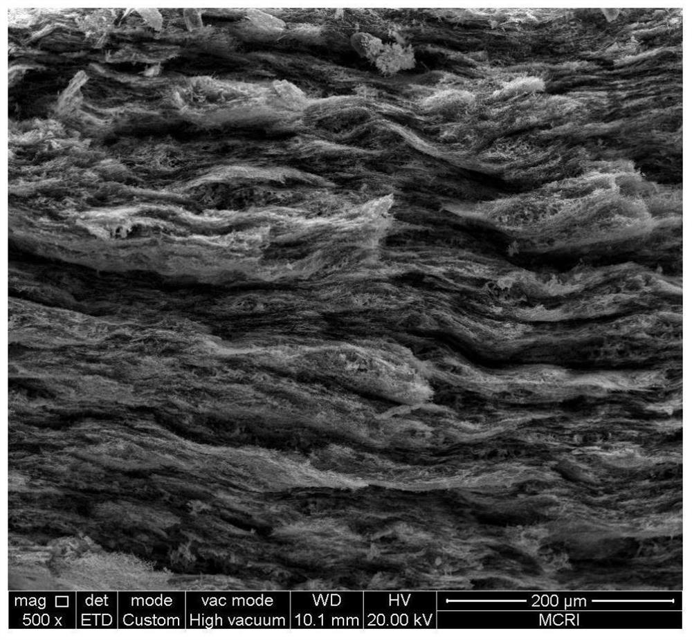 Lightweight high-strength elastic ceramic and preparation method thereof