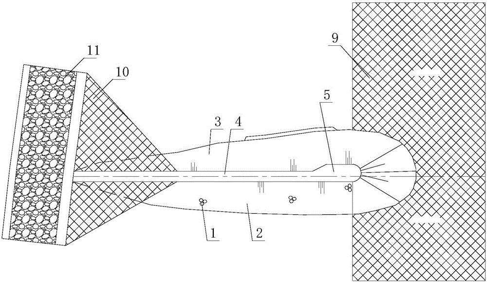 A kind of protection method for spur channel regulation and protection of mountainous rivers