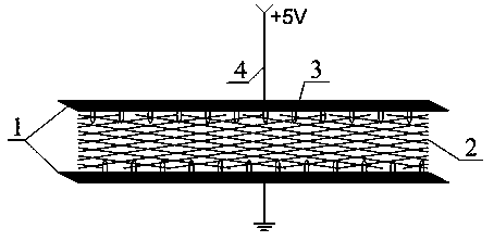 Flexible skin sensor and collision detection system