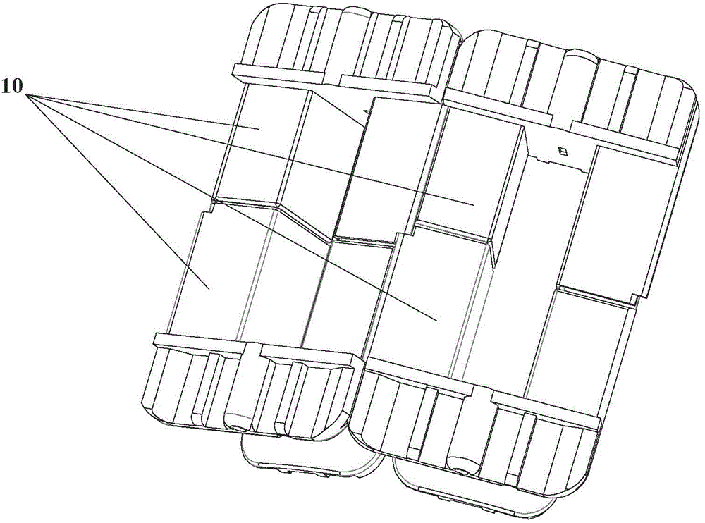 Insulated framework and motor provided with insulated framework