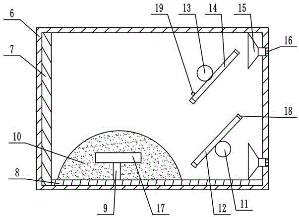 Dampproof door for storage room of outdoor play ground