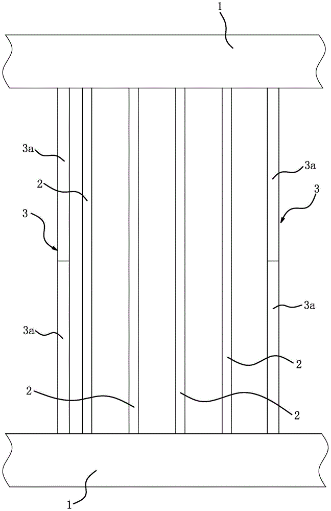 Construction method for using concrete floor to replace wood floor and waterproof cloth fixing structure