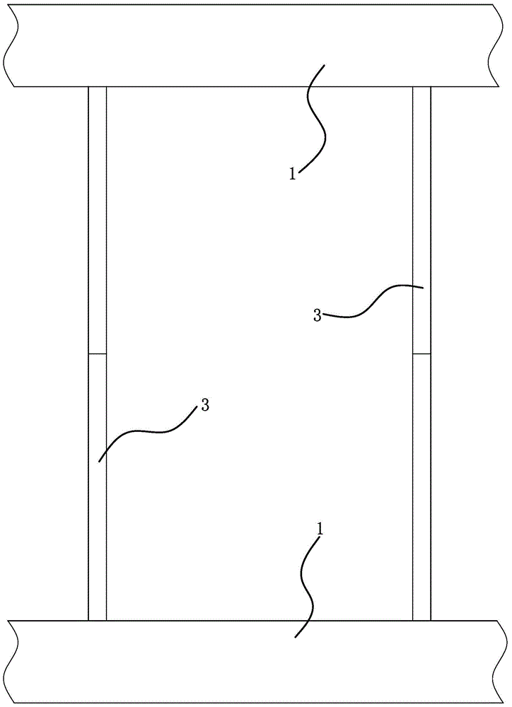 Construction method for using concrete floor to replace wood floor and waterproof cloth fixing structure