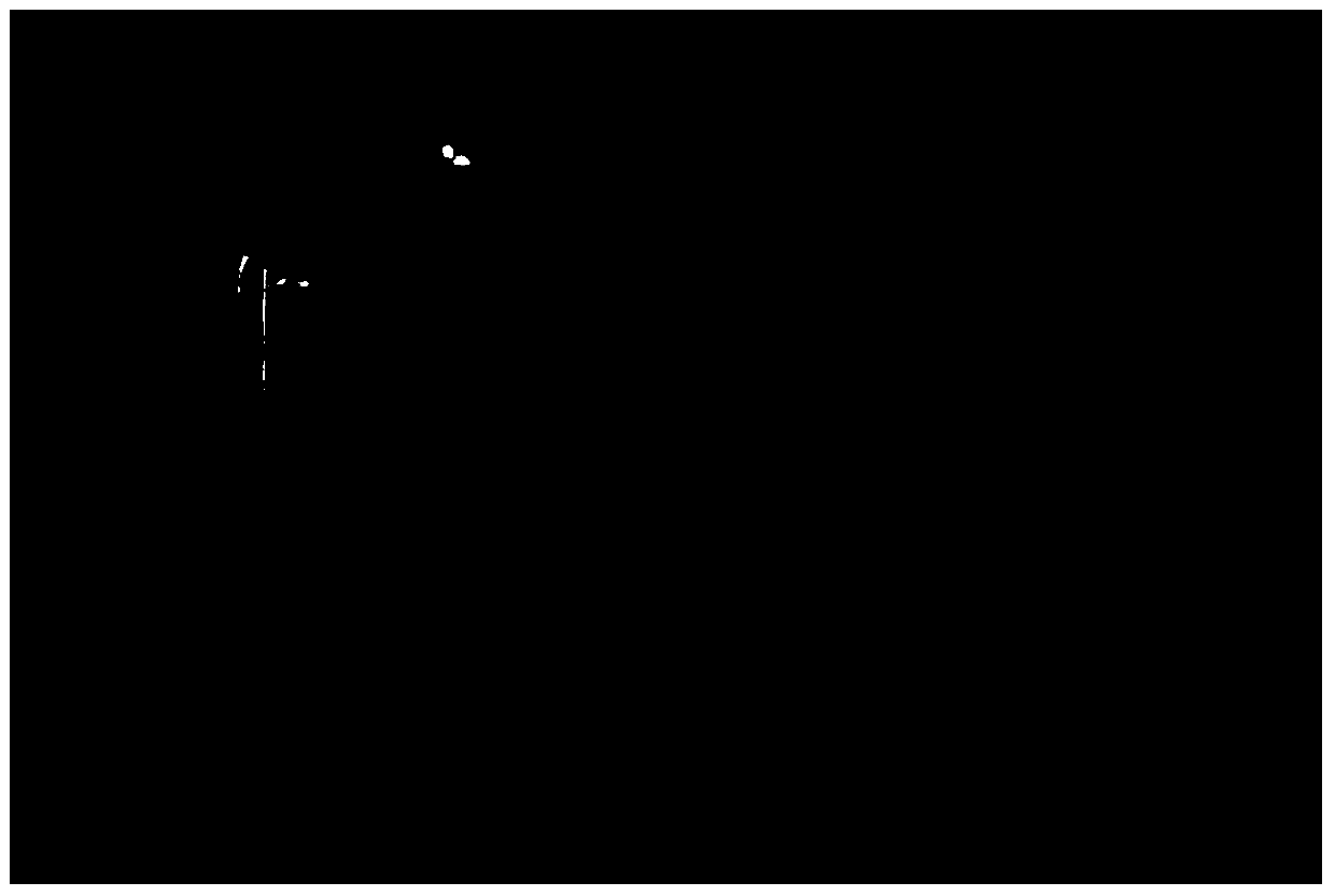 Image detection method for scales of non-ruler-line pointer instrument