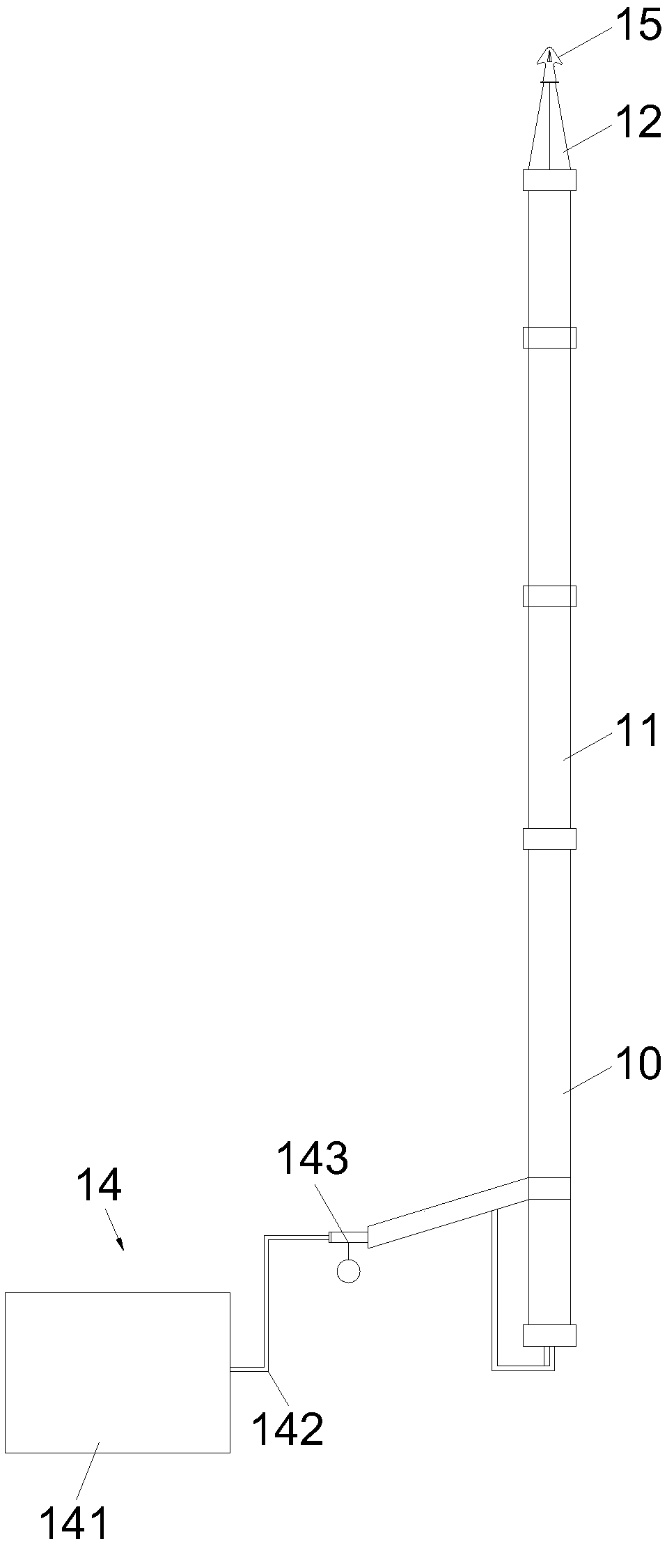 Door and window gluing device and construction method thereof