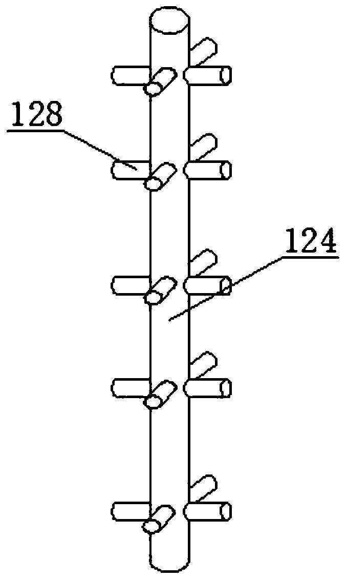 Rubber glove cleaning and drying integrated machine