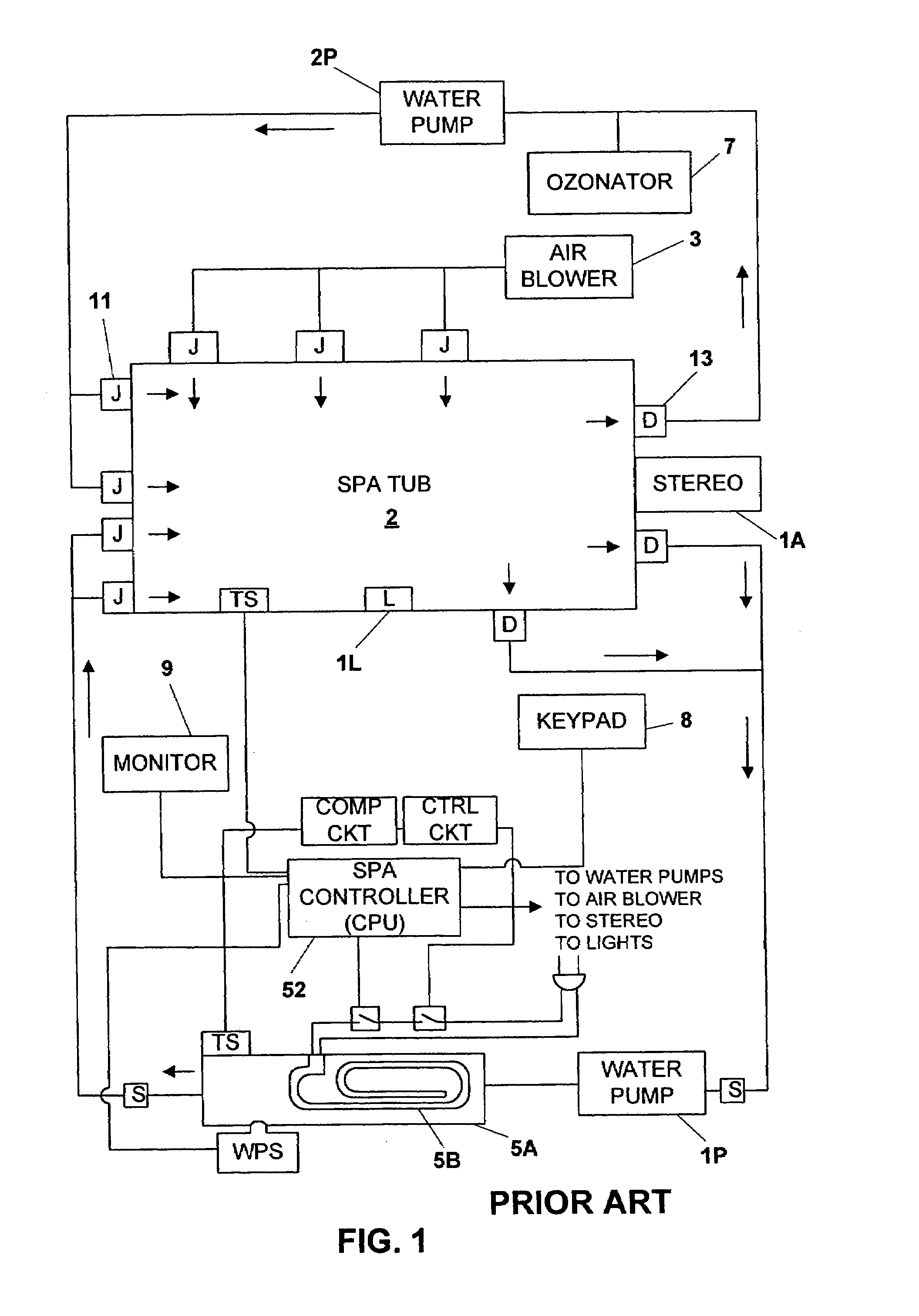 Spa controller computer interface for spas