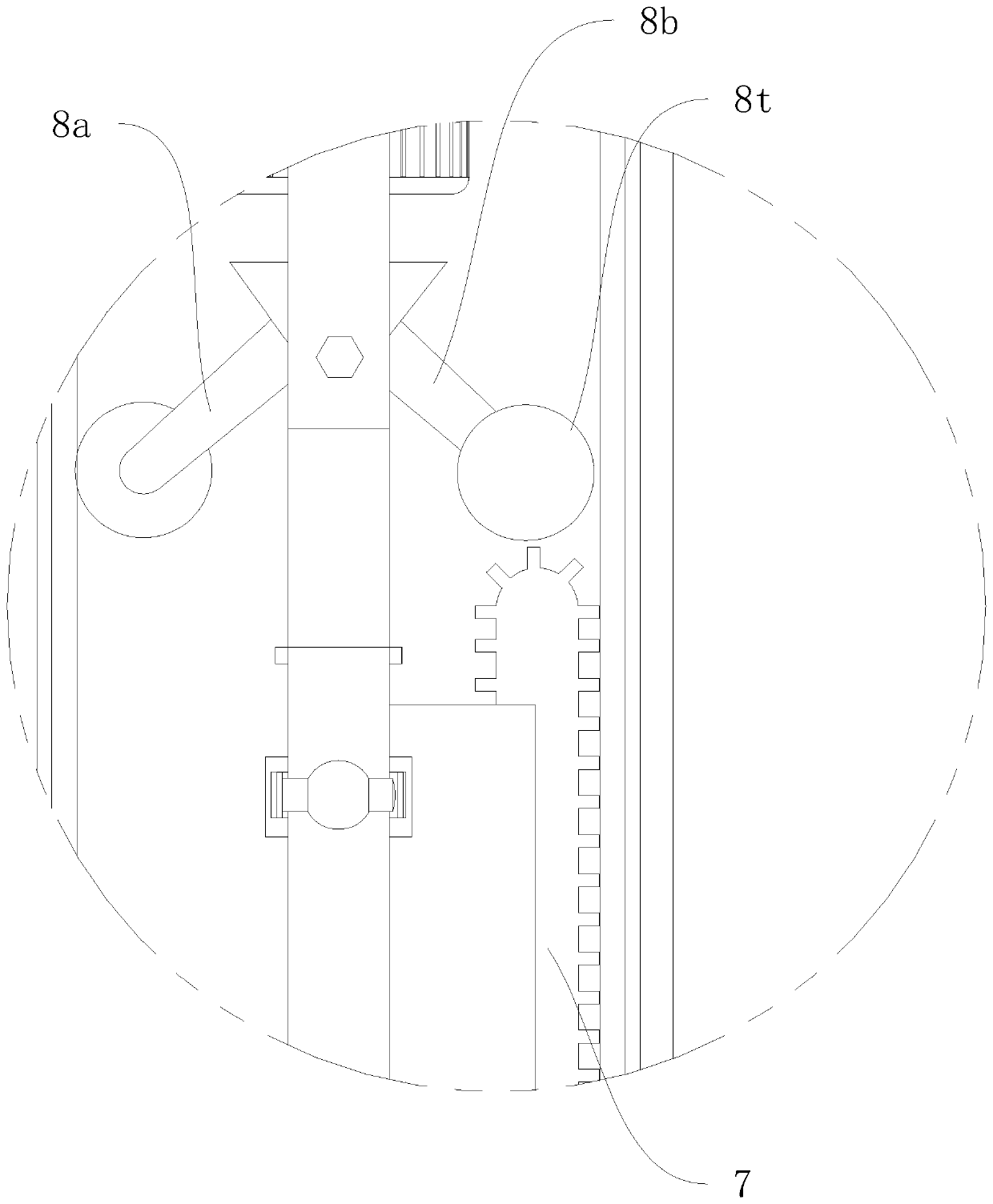 Circular pipeline feeding type overall rehabilitation equipment and rehabilitation method thereof