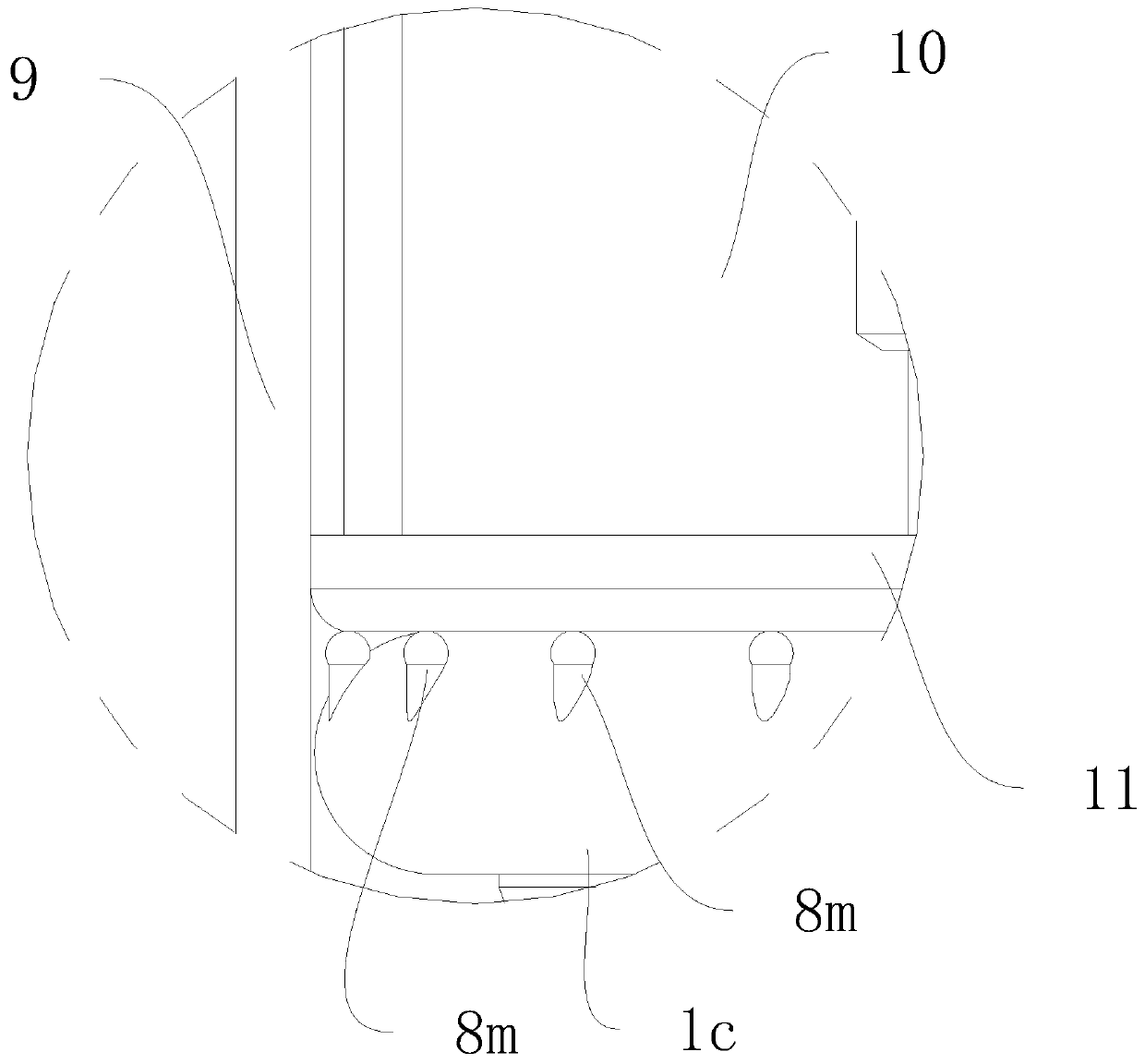 Circular pipeline feeding type overall rehabilitation equipment and rehabilitation method thereof