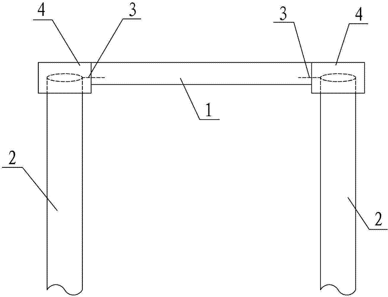 Foundation underpinning method around foundation pit