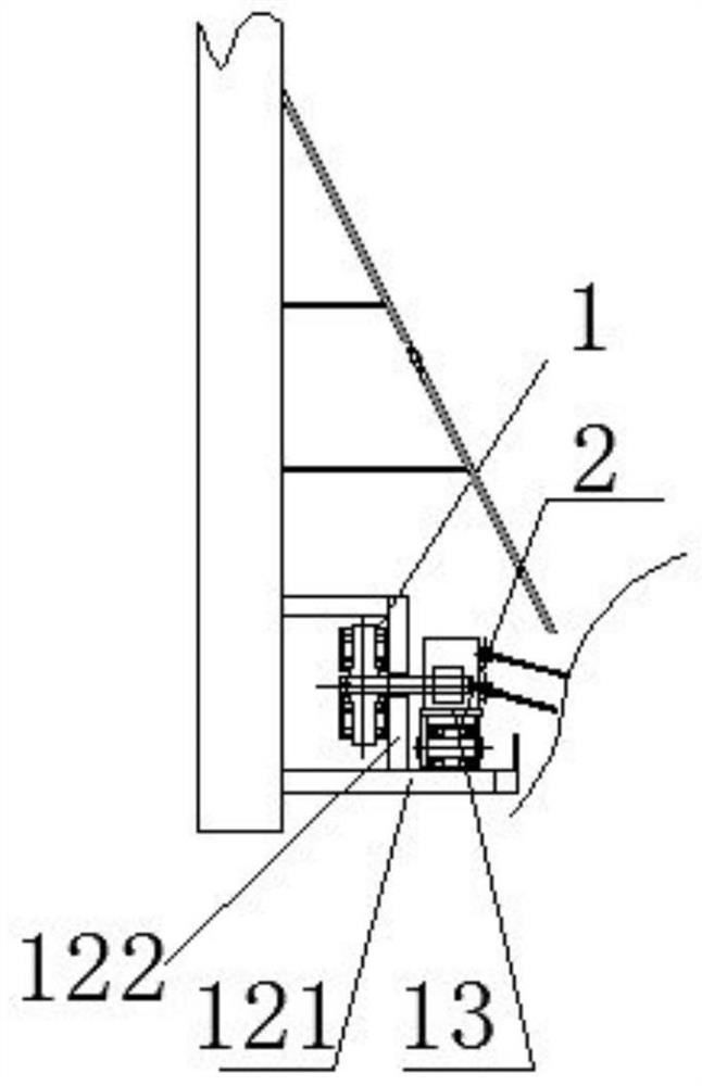 A tower bottom scraper for a high-tower granulation device