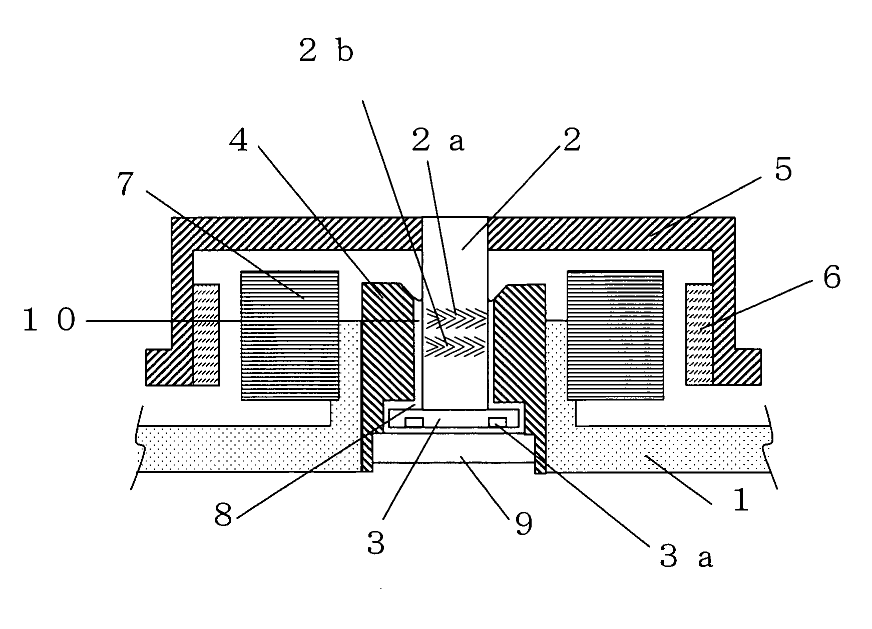 Hydrodynamic bearing device and spindle motor using the same