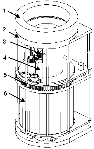 Lunar soil deep drilling sample recycling mechanism