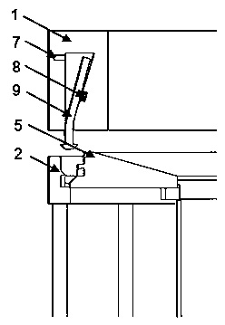 Lunar soil deep drilling sample recycling mechanism