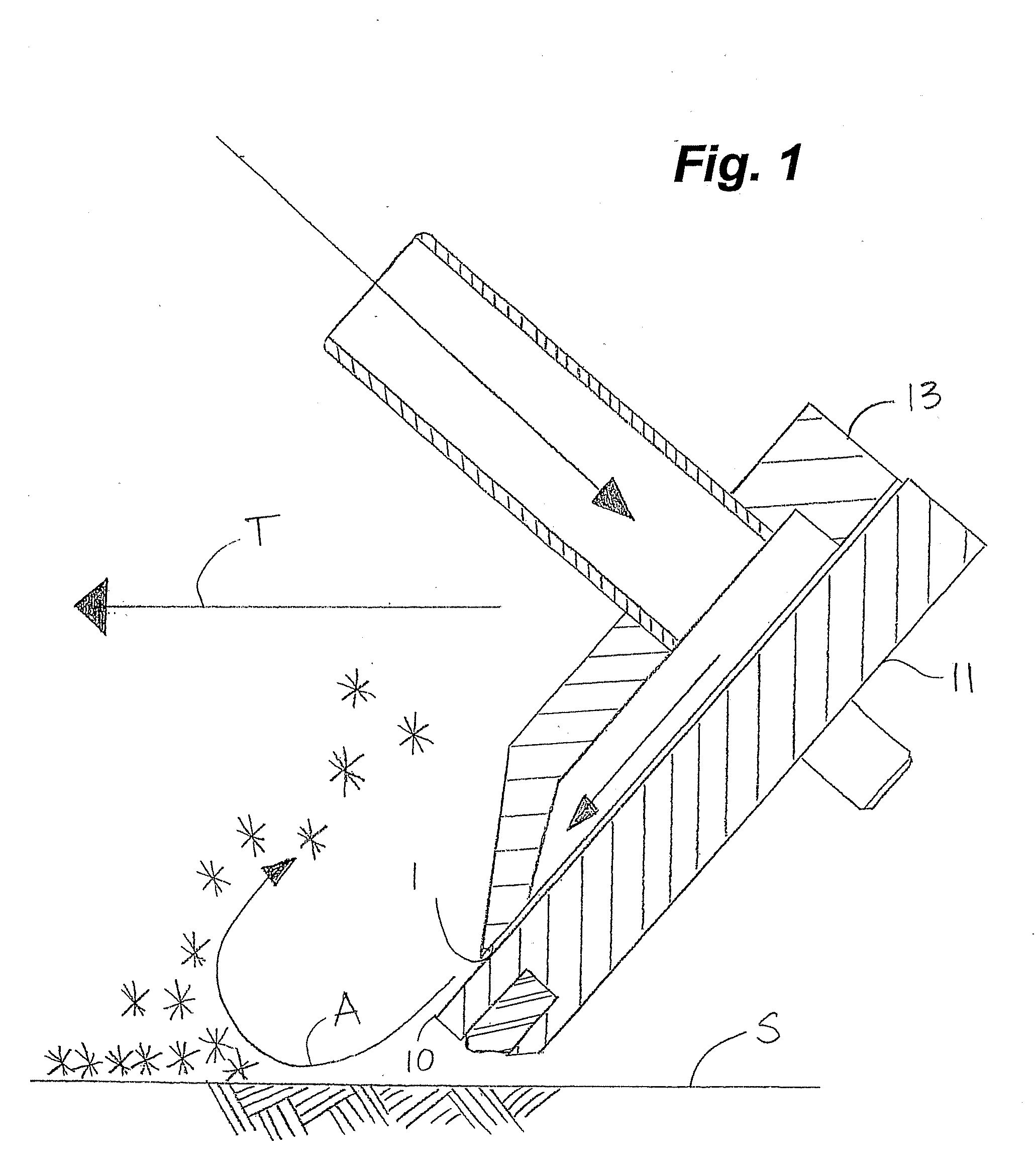 Apparatus and system for clearing a roadway surface