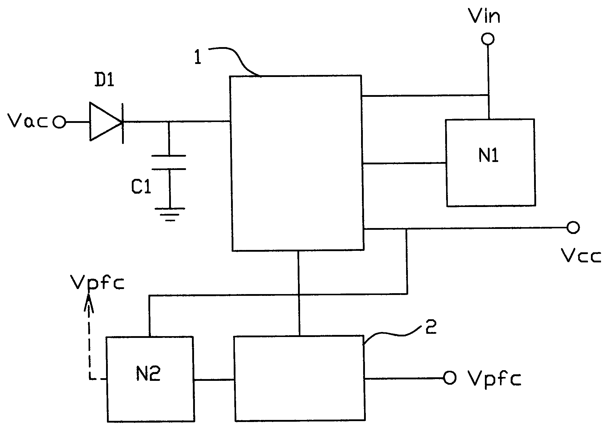 Television power supply protective circuit