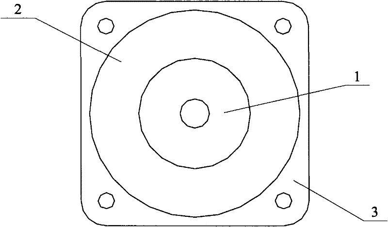 Rubber buffering and vibration isolating elastomer structure