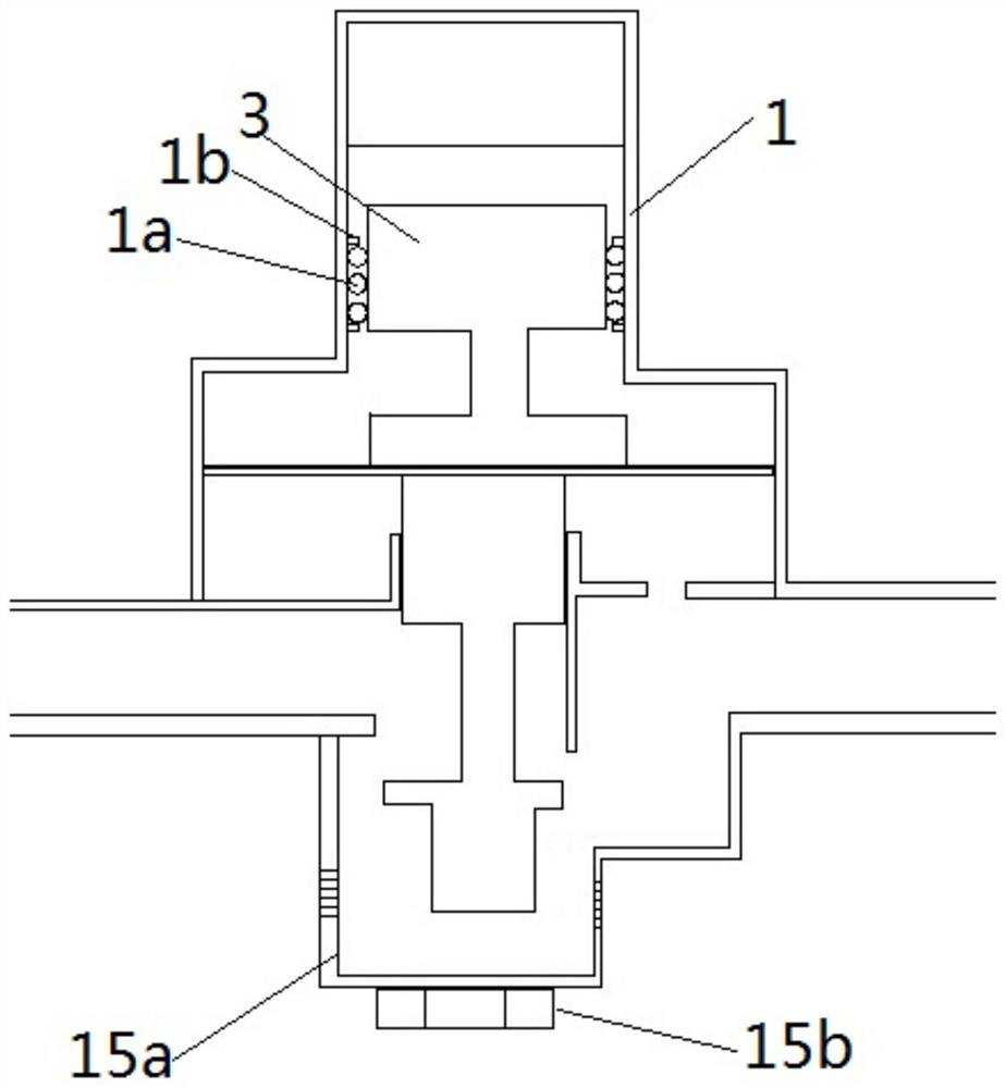 High-efficiency gas pressure reducing device