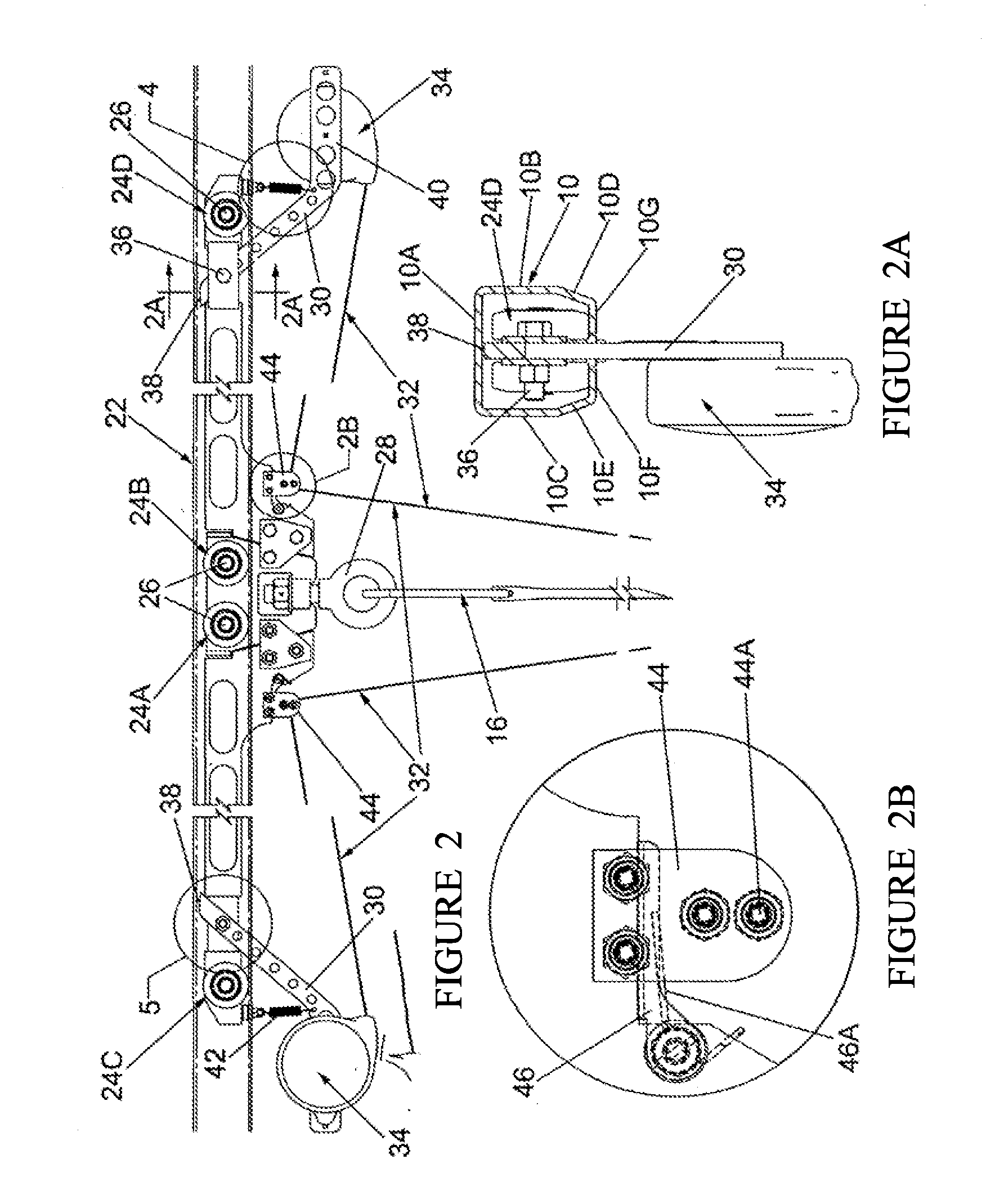 Anchor trolley and fall arrest system and method implementing the same