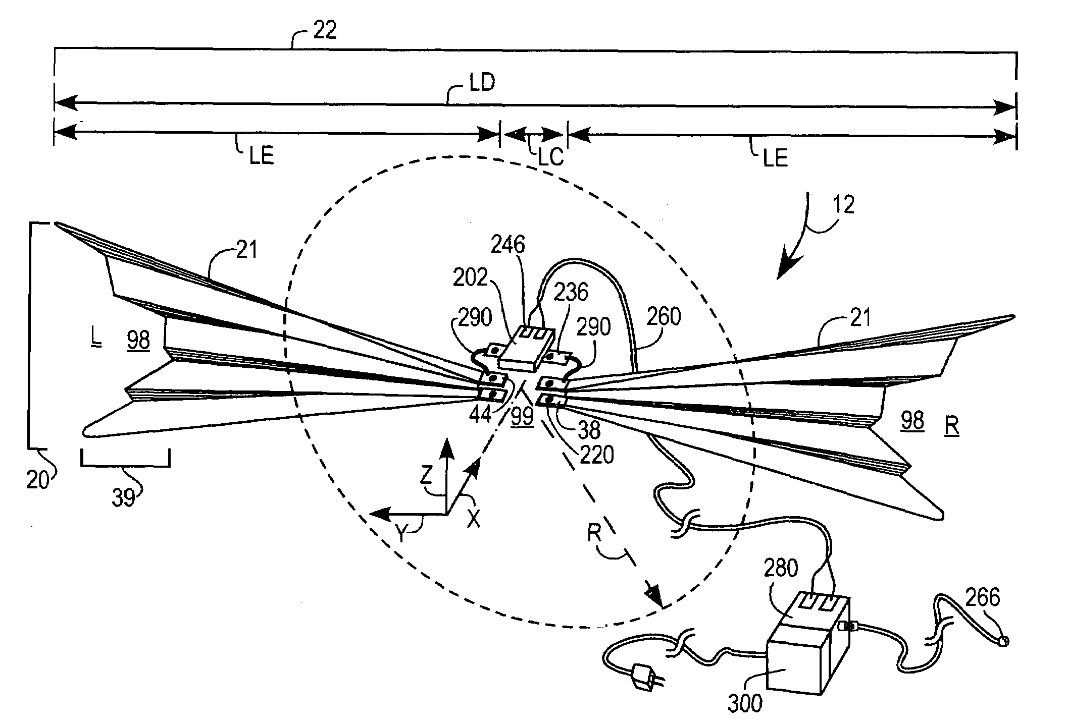 Digital UHF/VHF antenna