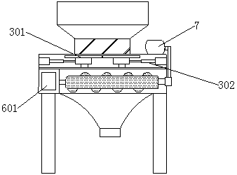 Garbage crusher for construction site