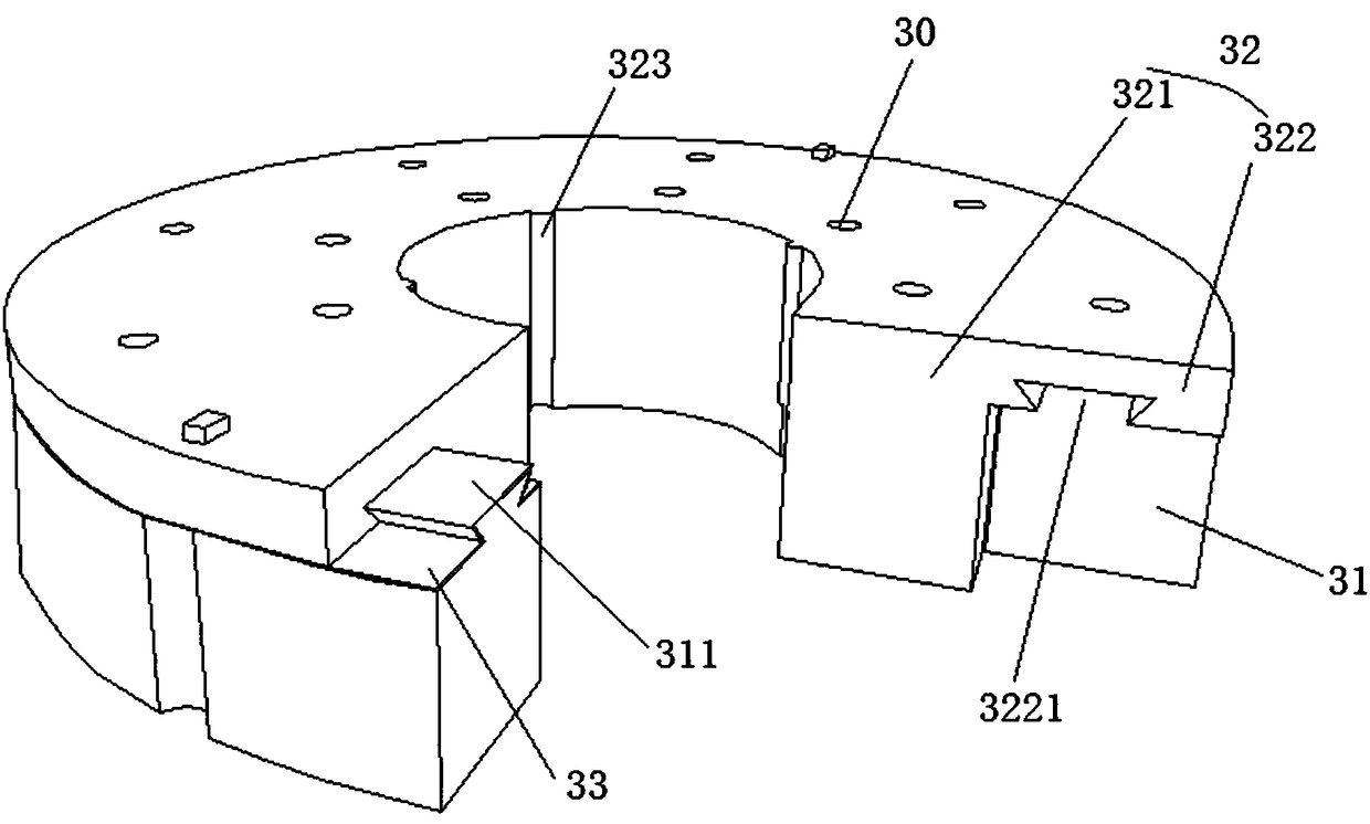 Shear box applicable to vertical ring-shear test