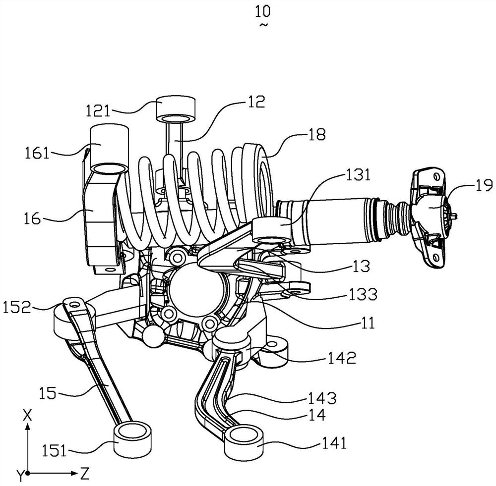 Five-link suspension system and vehicle