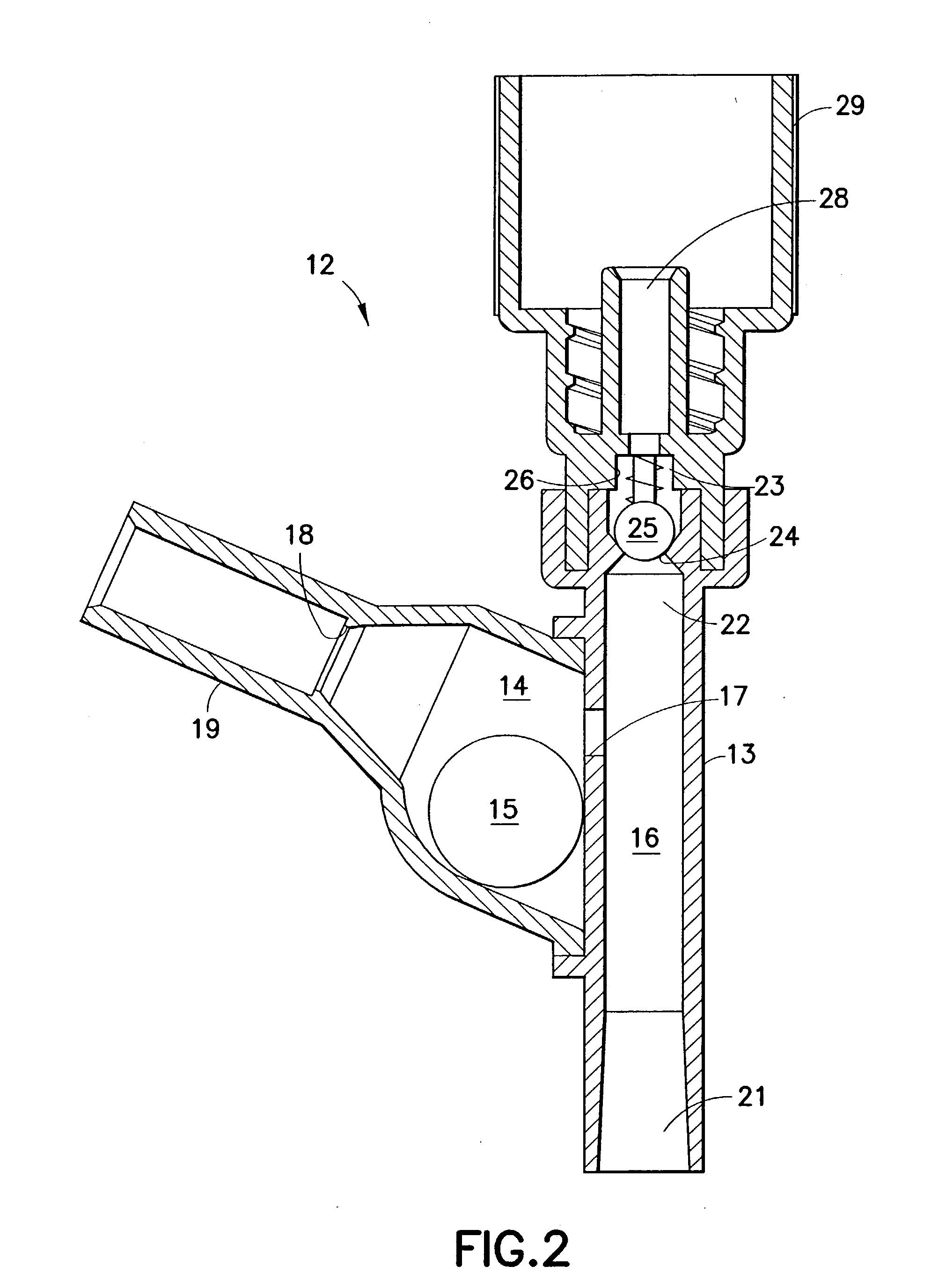 Method and apparatus for the delivery of contrast fluid to a patient