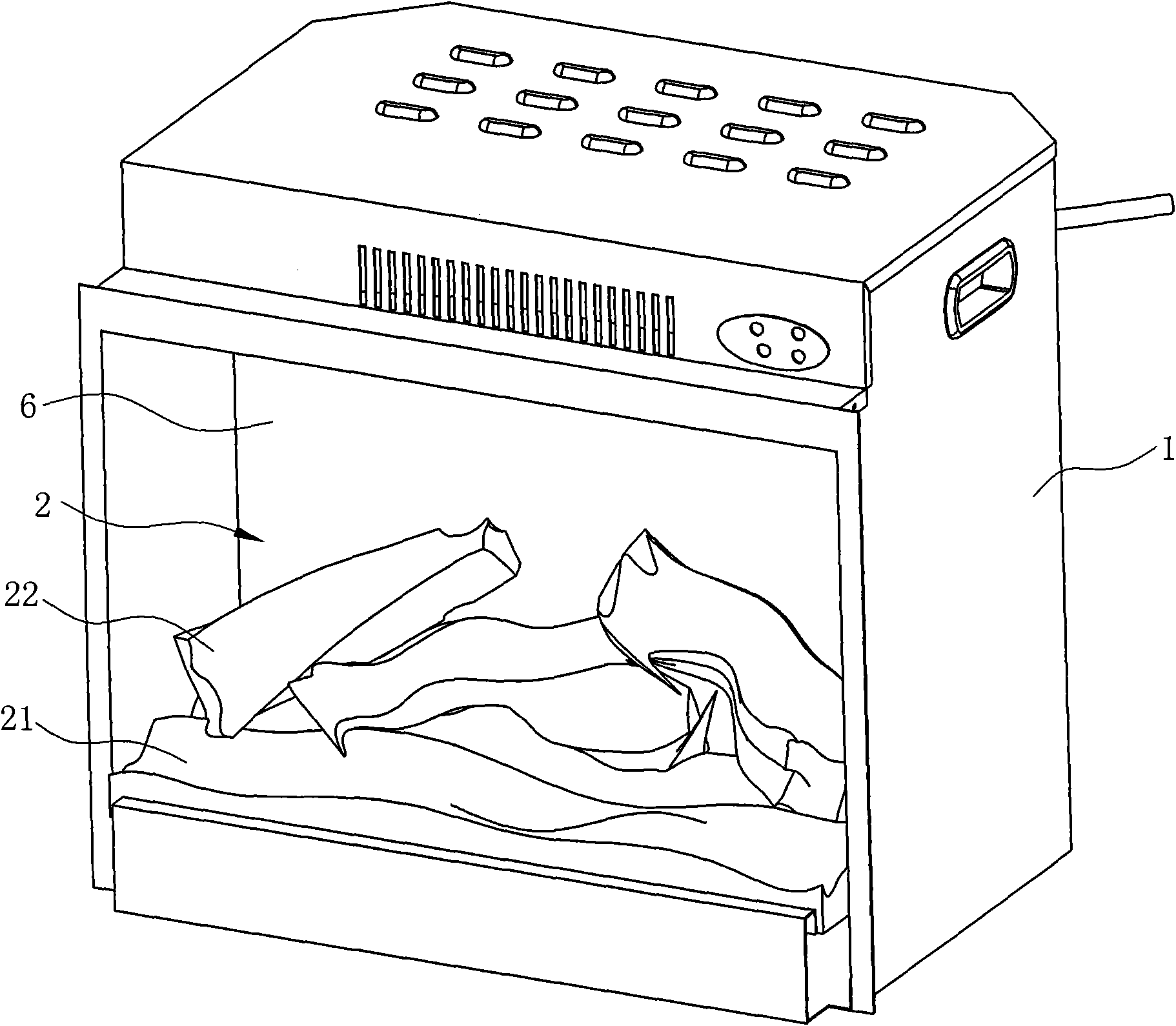 Flame simulation device