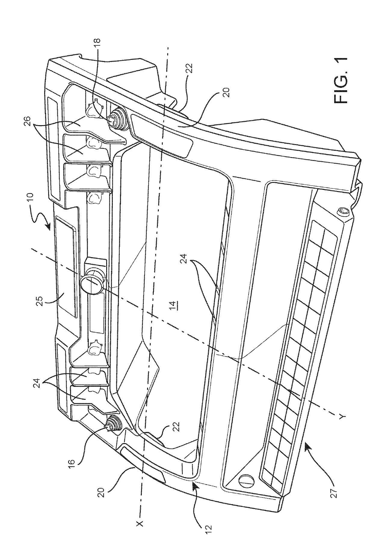 Control box and operator interface for an industrial vehicle