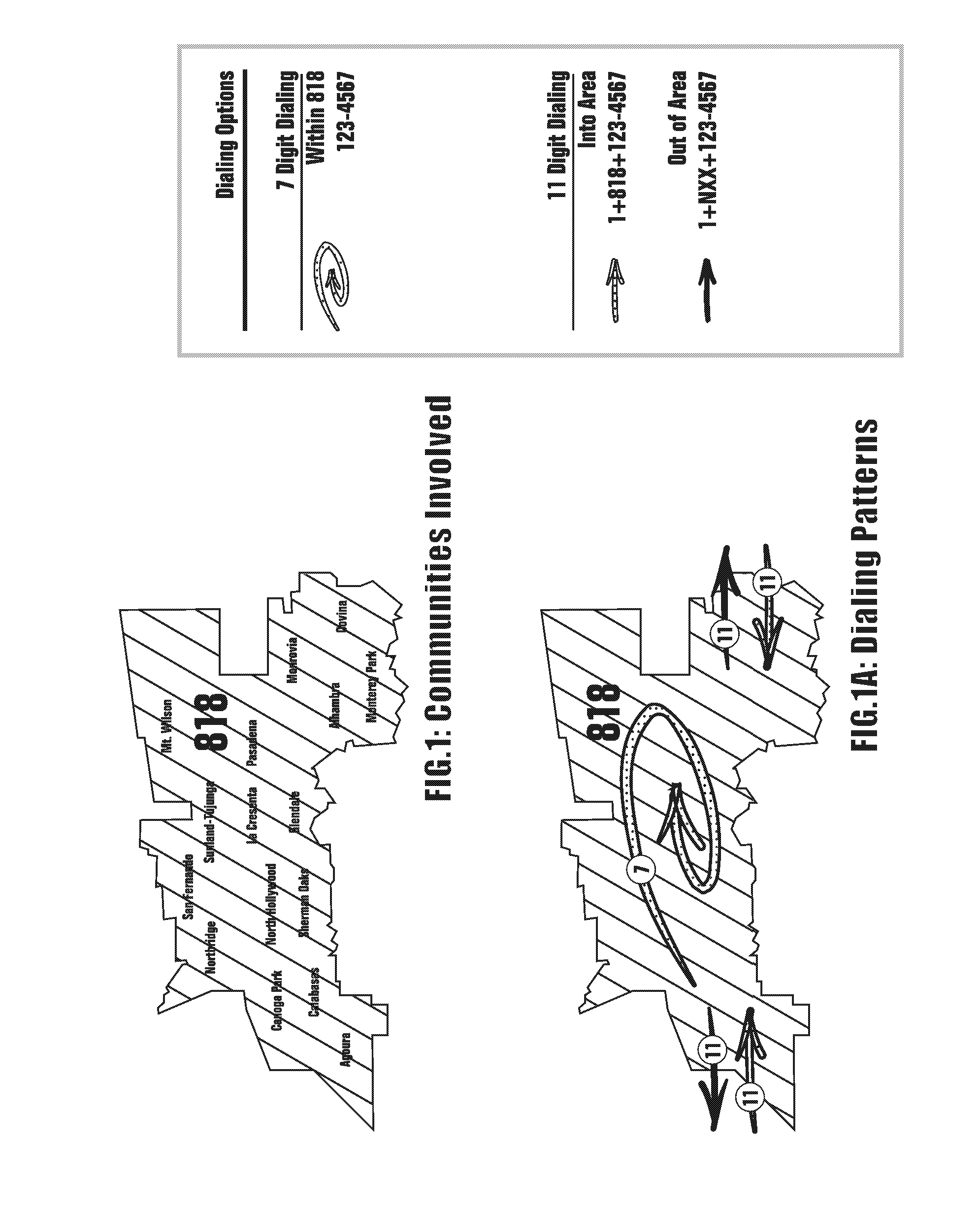 Unified method and apparatus to simplify telephone area code dialing