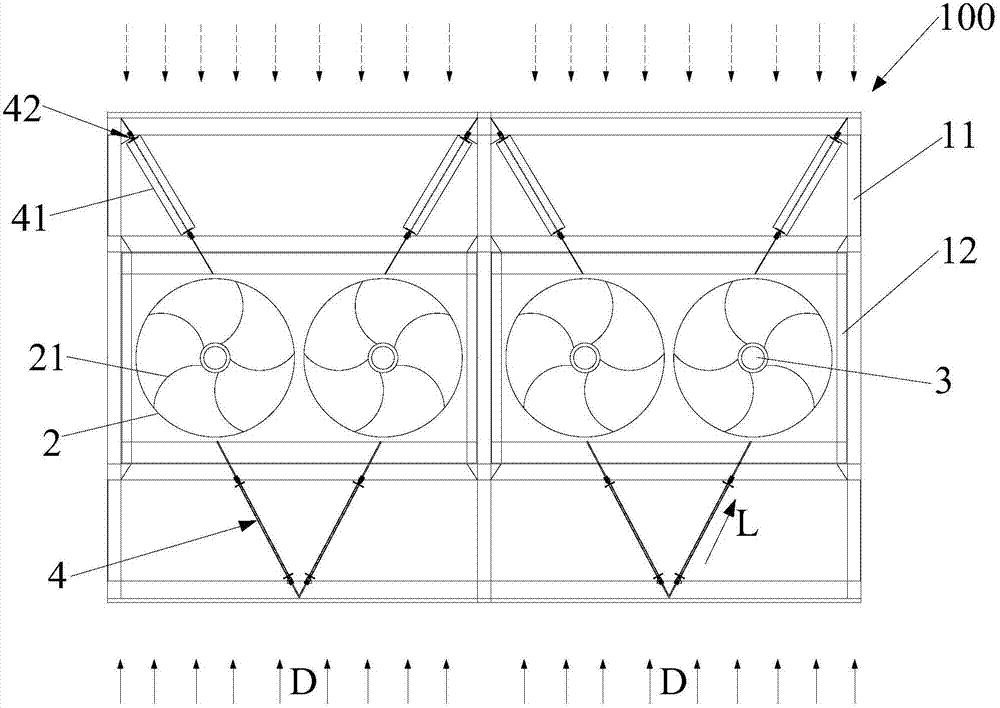 Load adjustable tidal current energy generating device