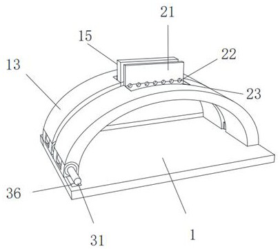 Suturing device for cesarean section of obstetrics and gynecology department