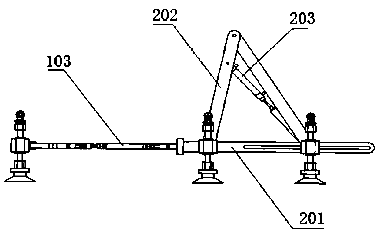 A flexible bionic pneumatic wall-climbing robot