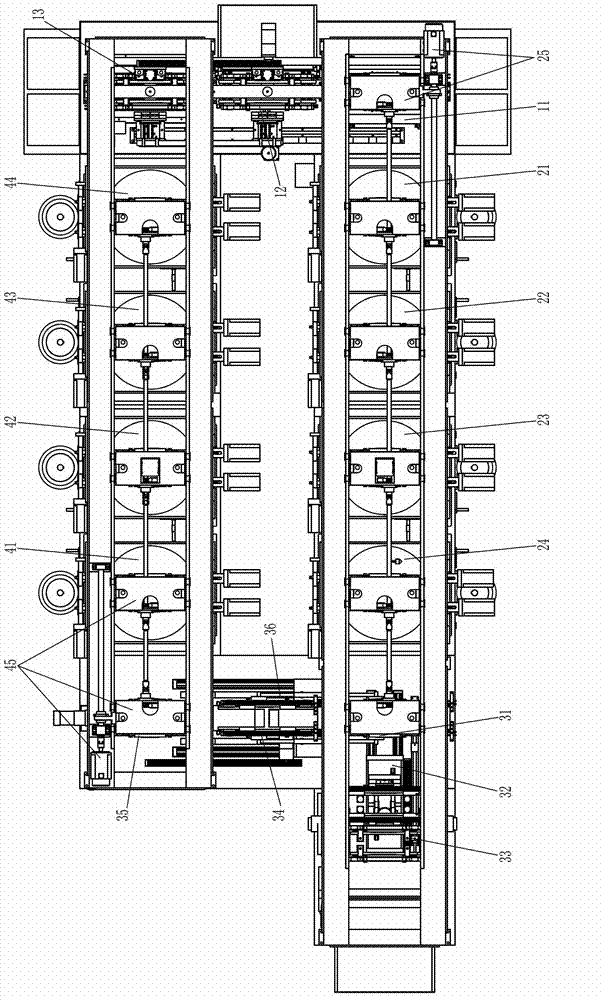 Crystal blank automatic grinding and polishing system and its docking mechanism